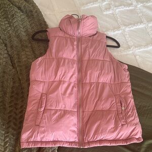 Pink Puffer Vest Old Navy S